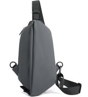 Чоловіча сумка через плече Baellery Cross Body Bag JXA1808 нагрудна водонепроникна повсякденна бананка на груди зі штучної шкіри 13Х17 см