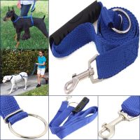Повідець шлейка для собак the Instant Trainer Leash 1.80 м нейлоновий шлей для великих собак більше 30 кг, посилений ремінець для нашийника