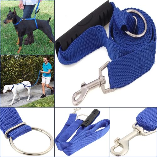 Повідець шлейка для собак the Instant Trainer Leash 1.80 м нейлоновий шлей для великих собак більше 30 кг, посилений ремінець для нашийника