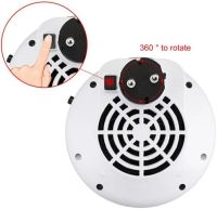 Портативний обігрівач Wonder Heater BD - 168 міні тепловентилятор в розетку з терморегулятором і таймером 900W дуйчик від Мережі з пультом Білий