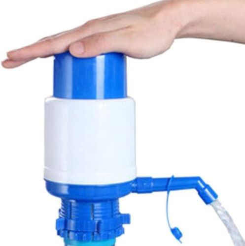 Механічна помпа насос для питної води Drinking Water Pump WL-03 на бутель з водою, ручна помпа дозатор для подачі води на пляшку ОМ-Х691 синя