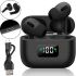 Бездротові навушники TWS AirPro I58 Bluetooth V5. 0 в кейсі, Вакуумні USB навушники-гарнітура з шумозаглушенням і мікрофоном блютуз з кейсом чорні
