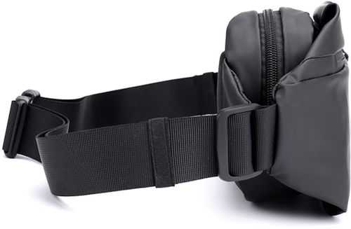 Чоловіча сумка через плече Baellery Cross Body Bag JXA1808 нагрудна водонепроникна повсякденна бананка на груди зі штучної шкіри 13Х17 см