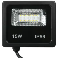 Вуличний світлодіодний прожектор RGB Flood lb-7980 Light з Bluetooth управлінням від телефону, LED ліхтар 15w з монтажним кріпленням для освітлення IP66 від мережі