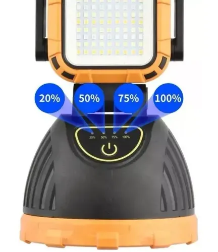 Акумуляторний ручний LED ліхтарик лампа Solar Hi Sheen HS-8033 з сонячною панеллю і ручкою 81COB, переносний світлодіодний ліхтар Power Bank від USB