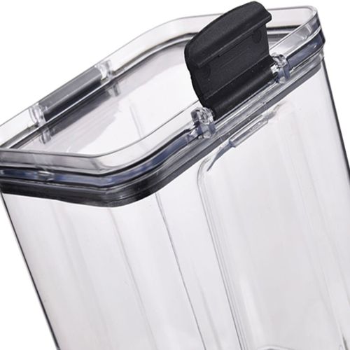 Набір контейнерів для сипучих продуктів Food Storage Container Set 6 ємностей, прозорі контейнери з кришками для зберігання харчових продуктів, круп