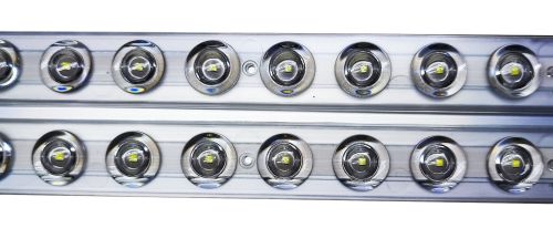 Світлодіодна стельова лампа з лінзами Tube Light T10 120 см 6500K електричний модульний світильник ліхтар на стіну SMD 36W від мережі 220V Біла
