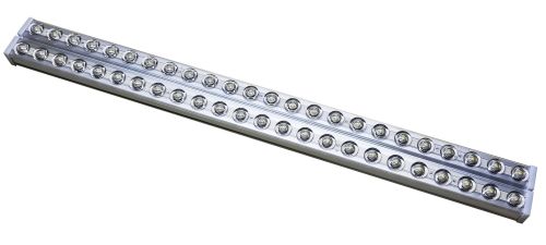 Світлодіодна стельова лампа з лінзами Tube Light T10 120 см 6500K електричний модульний світильник ліхтар на стіну SMD 36W від мережі 220V Біла