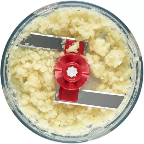 Ручний міні подрібнювач для овочів Mini Chopper механічний кухонний чоппер, блендер овочерізка для подрібнення продуктів овочів фруктів і часнику