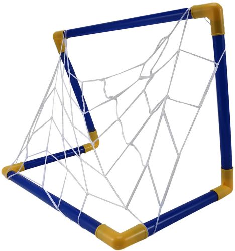 Комплект юного футболіста Anjanle Football Net AZ881 дитячий ігровий набір 56см складні футбольні міні ворота з насосом і м'ячем для гри у футбол