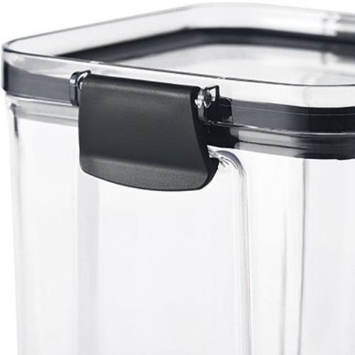Набір контейнерів для сипучих Food Storage Container Set 7 ємностей, прозорі органайзери, баночки для зберігання харчових продуктів, круп з кришками
