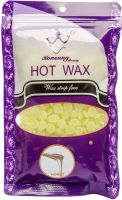 Кольоровий віск в гранулах для воскоплава Konsung Hot Wax 300 грам професійний низькотемпературний плівковий віск для депіляції всіх типів шкіри