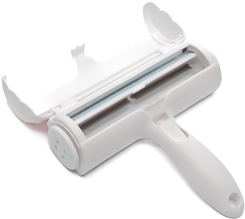 Щітка для збору і видалення шерсті тварин Pet Hair Remover Roller багаторазовий ролик з контейнером для чищення одягу, килимів і меблів від ворсу