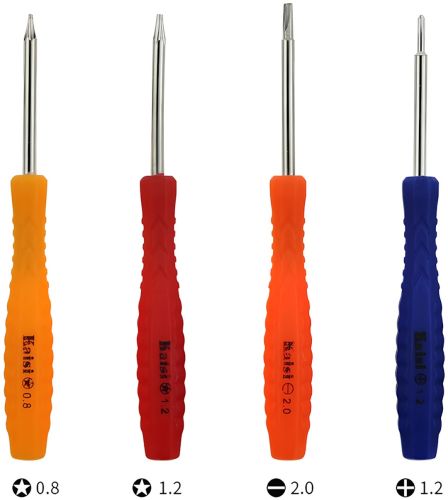 Набір ручних інструментів для розбирання телефонів Opening Tools 1202 10 в 1 універсальний комплект викруток для розтину і ремонту електроніки