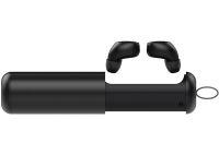 Бездротові Bluetooth навушники з кейсом Awei T5 Black вакуумні навушники-гарнітура з шумозаглушенням і мікрофоном блютуз в чохлі док-станція чорні