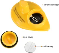 Портативний ехолот Lucky Fish Finder FFW1108 - 1 з кольоровим екраном до 100м для пошуку риби Універсальний провідний риболокатор для риболовлі Жовтий