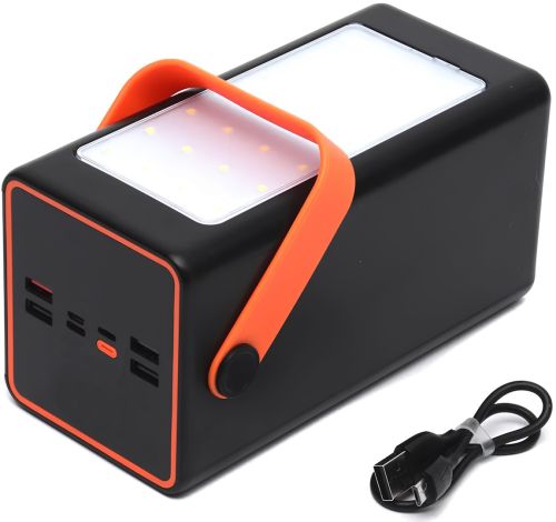 Портативний зарядний пристрій Power Bank Solar Energy YM-655 100000mah з ліхтариком USB зовнішній акумулятор повербанк JS-658