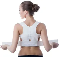 Магнітний фіксуючий коректор правильної постави Emson Power Magnetic Posture 3-Pack NY-27, ортопедичний корсет павук для вирівнювання спини і плечей