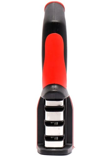 Точилка для кухонных ножей Knife Sharpener RS-168 кухонная ручная ножеточка с ручкой, настольный станок на 3 уровня заточки с полировкой NJ-523