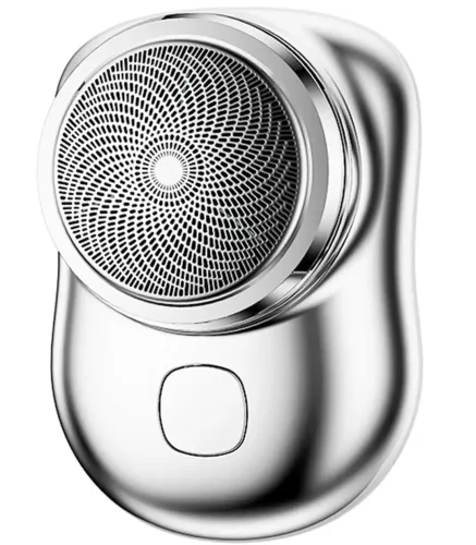 Акумуляторна Дорожня електробритва депілятор Mini Shaver P10 XL-510 3W для сухого і вологого гоління, Бездротова роторна USB міні бритва тример