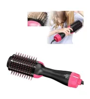 Фен щітка гребінець 3в1 One step hair Dryer 3 режими 1000W, випрямляч для укладання волосся, стайлер з функцією іонізації і керамічним покриттям