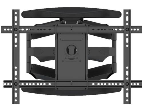 Настінний поворотний кронштейн V-Star S65 55"-85" дюймів для телевізора до 68.2 кг, Підвісний тримач кріплення для ТВ плазми 55-85 дюймів Чорний