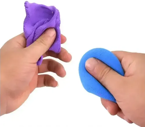 Застигаючий пластилін Super Clay A1435d 12 кольорів для ліплення і моделювання фігур, набір повітряного моделіна з лопатками Worison BK-1012 для дітей