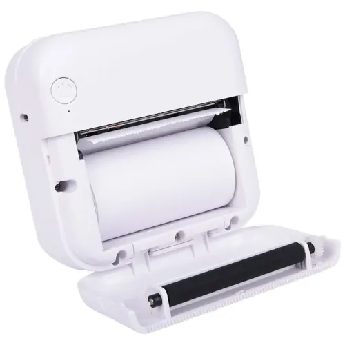 Бездротовий міні принтер Cat Mini Printer MAG - 693 57mm з Bluetooth, Кишеньковий дитячий термопринтер для друку без чорнила для смартфона 1200mAh