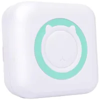 Бездротовий міні принтер Cat Mini Printer MAG - 693 57mm з Bluetooth, Кишеньковий дитячий термопринтер для друку без чорнила для смартфона 1200mAh