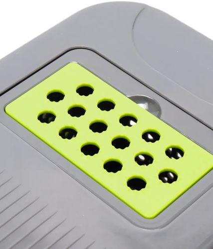 Багатофункціональна овочерізка Veggie slicer MA-8 22 в 1 кухонна терка подрібнювач слайсер для нарізки овочів і фруктів з насадками і контейнером