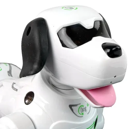 Радіокерована іграшка робот собака RobotDog Play Kingdom 777-602 з пультом у вигляді годинника, Інтерактивна собачка з реагуванням на дотики