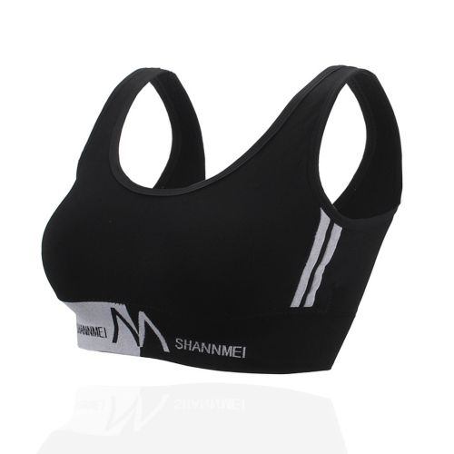 Спортивний топ Shoulder Sports Suit Shannmei ABC888, безшовний бюстгальтер, ліфчик пуш-ап з м'якими чашками для спорту, тренувань, Shanmei