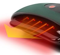 Скребковый массажер для лифтинга лица Scraping Board Gua Sha LY-401, Дренажный вибрационный скребок с подогревом для всего тела на аккумуляторе