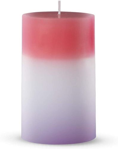 Декоративна воскова свічка хамелеон Candled Magic EL-2327 з RGB підсвічуванням 7 кольорів з справжнім вогнем, Магічна LED Свічка, яка змінює світло