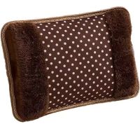 Електрична водяна грілка Hot Water Bag HD-03 для зігрівання рук 500W Плюшева м'яка муфта електрогрілка з підігрівом 34х24 см від мережі коричнева