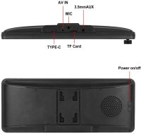Автомобільний сенсорний монітор екран Carplay 601w 6.9 " дюймів дисплей, Бездротова Автомобільна Bluetooth стереосистема FM IOS Android на присоску