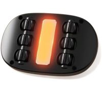 Беспроводной роликовый массажер Roller Heated Massager LKL-0128 с подогревом для всего тела, Вибрационный массажер на 6 роликов от аккумулятора