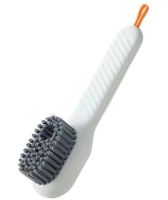 Багатофункціональна універсальна щітка MHZ Cleaning Brush для чищення одягу та взуття, Щітка для миття посуду з дозатором для миючого засобу