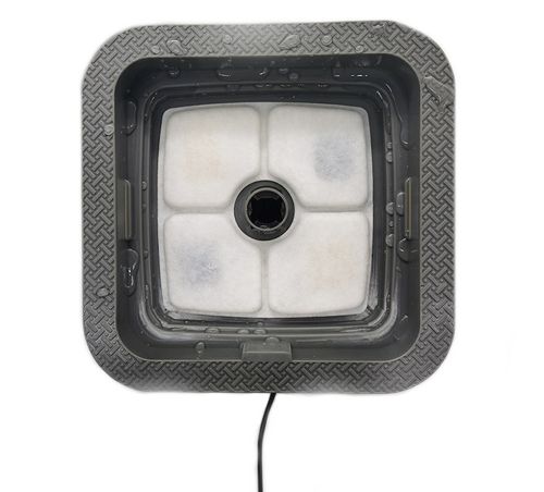 Автоматическая поилка фонтан для собак и кошек Pet Water FOUNTAIN, Бесшумная автопоилка для домашних животных, Питьевой фонтан для котов Серый