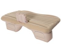 Надувний автомобільний матрац на заднє сидіння Car Travel Bed CT-001 135x80 см з підголовником, універсальна ліжко в авто з насосом і подушками