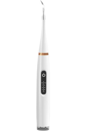 Електрична зубна щітка скалер Electric Teeth Cleaner MAG-780 ультразвукова для чищення зубів і видалення зубного каменю з дзеркалом 5 режимів Біла