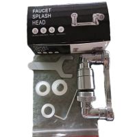 МЕТАЛ поворотна насадка на кран, Подовжувач на гусак Faucet splash head, аератор для економії води з поворотом на 1080 градусів для змішувача