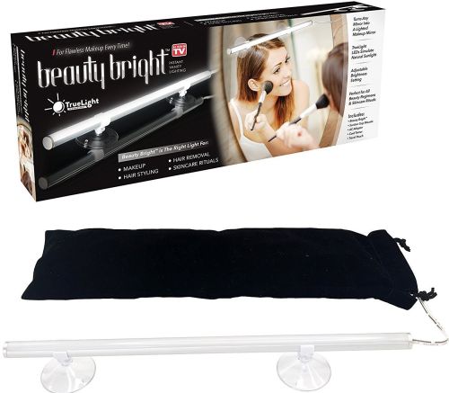 Світлодіодна лампа світильник на дзеркало Backstage Beauty Lights на присосках для нанесення макіяжу, підсвічування для дзеркала 6500K від батарейок