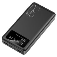 Зарядний пристрій УМБ Power Bank 30000 mAh Martec Delicate 2xUSB з ліхтариком, Портативна батарея повербанк зовнішній акумулятор зарядка для телефону