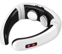 Електричний масажер для шиї Neck Massager HX-5880 імпульсний міостимулятор для тіла, електростимулятор для шийного відділу 3 режими на акумуляторі