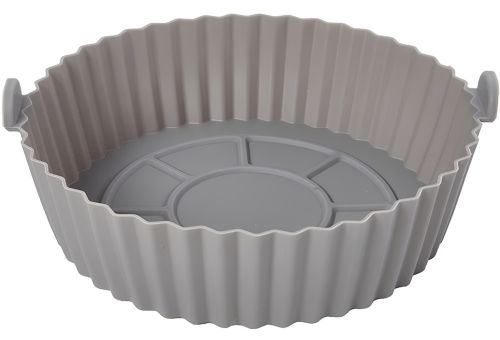 Силиконовая форма для выпечки Food Grade Silica 880-2 универсальная круглая формочка с ручками 16 см лоток для жарки и запекания в фритюрнице