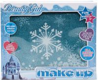 Набір дитячої косметики Холодне серце Frozen Makeup Play Set Декоративні тіні, помада, лаки, корона і рукавички, комплект 17 предметів у валізі