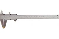 Механічний штангенциркуль з глибиноміром Vernier Caliper KC-A150 0 - 150mm в кейсі, Штангенциркуль 15 см для зовнішніх і внутрішніх вимірювань зі сталі