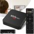 Смарт приставка для телевизора с пультом Ultra MXQ PRO 4K 1GB/8GB, Медиаплеер Android 7.1, Цифровая ТВ приставка со встроенным WiFi модулем Черная