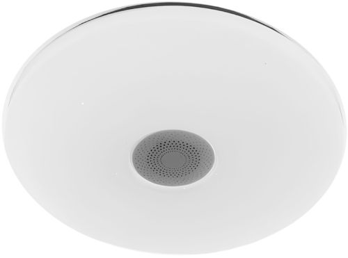 Стельовий світильник RGB Lamp GS-7062 38 см 60W кругла світлодіодна LED люстра з регулюванням яскравості, Bluetooth колонкою і пультом управління